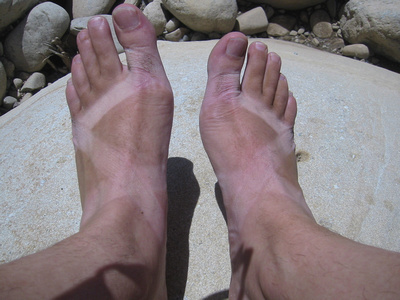 annabarr: Sespe Wilderness, Los Padres NF - May 14-15, 2005 &emdash; insta-tan